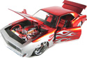 1968 Chevy Camaro SS 396 - Red #72 (Big Time Muscle) 1/18