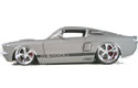 [ 1967 Ford Mustang Shelby GT-500KR - Metallic Grey (DUB City Bigtime Muscle) 1/18 ]