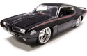 1969 Pontiac GTO 'The Judge' - Black (DUB City Bigtime Muscle) 1/24