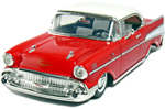1957 Chevy Bel Air - Red (Jada Toys Showroom Floor) 1/24