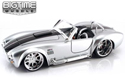 1965 Shelby Cobra 427 S/C - Silver w/ Black Stripes (DUB City Bigtime Muscle) 1/24