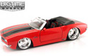 1967 Chevy Camaro - Red w/ Black Stripes (DUB City Bigtime Muscle) 1/24