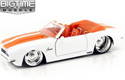 1967 Chevy Camaro - White w/ Orange Stripes (DUB City Bigtime Muscle) 1/24