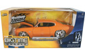 1971 Chevy Chevelle - Orange w/ Black Stripes (DUB City Bigtime Muscle) 1/24