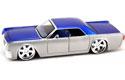 1963 Lincoln - Silver w/ Blue (DUB City) 1/24