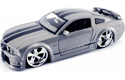 2005 Ford Mustang GT - Grey w/ Black Stripes (DUB City Bigtime Muscle) 1/24