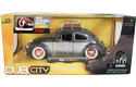 1959 Volkswagen Beetle w/ Baby Moon Wheels - Grey (DUB City Old Skool) 1/24