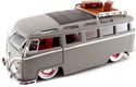 1962 VW Microbus - Grey w/ Luggage Rack (DUB City) 1/24