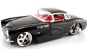 1957 Chevy Corvette - Black (DUB City Bigtime Muscle) 1/24