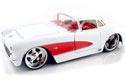 1957 Chevy Corvette - White (DUB City Bigtime Muscle) 1/24