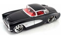 1957 Chevy Corvette - Glossy Black (DUB City Bigtime Muscle) 1/24