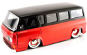 1965 Ford Econoline Van - Red w/ Black (DUB City) 1/24