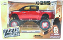 2006 Nissan Titan Pickup V8 - Red w/ Black (High Profile) 1/24