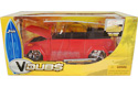 1973 VW Thing Convertible w/ Surfboard - Red (Jada Toys V-Dubs) 1/24