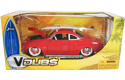 1959 VW Karmann Ghia w/ Surfboard - Red (Jada Toys V-Dubs) 1/24