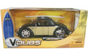 1949 VW Hebmuller Cabriolet - Black w/ Tan (V-Dubs) 1/24