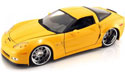 2006 Chevy Corvette C6 Z06 - Velocity Yellow (DUB City Bigtime Muscle) 1/24