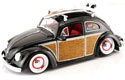 1959 VW Beetle Woody w/ Surfboard (Jada Toys V-Dubs) 1/24