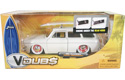 1965 VW Variant Squareback - White w/ Babymoon Wheels (V-Dubs) 1/24