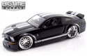 2007 Shelby Mustang GT-500 - Black w/ HRE 540R Wheels (DUB City Bigtime Muscle) 1/24