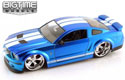 2007 Shelby Mustang GT-500 - Blue w/ Cartelli Grazia Wheels (DUB City Bigtime Muscle) 1/24