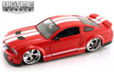 2007 Shelby Mustang GT-500 - Red w/ Cartelli Grazia Wheels (DUB City Bigtime Muscle) 1/24