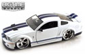 [ 2007 Shelby Mustang GT-500 - White w/ Cartelli Grazia Wheels (DUB City Bigtime Muscle) 1/24 ]