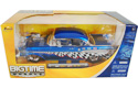 1957 Chevy Bel Air w/ Engine Blower - Blue (DUB City Bigtime Muscle) 1/24