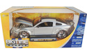 2008 Shelby Mustang GT500-KR - Silver w/ Blue Stripes (DUB City) 1/24