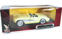 1957 Chevrolet Corvette Convertible - Yellow (YatMing) 1/18