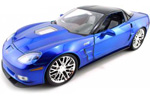 2009 Chevy Corvette ZR1 - Jetstream Blue (DUB City Bigtime Muscle) 1/24