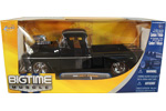 1955 Chevy Stepside w/ Blower & GM Rally Wheels - Black (Bigtime Muscle) 1/24