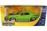 1970 Plymouth 'Cuda - Lime Green w/ Blower (DUB City Bigtime Muscle) 1/24