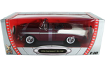 1956 Chevy Bel Air Convertible - Plum (YatMing) 1/18