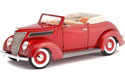 1937 Ford V8 Convertible - Red (YatMing) 1/18