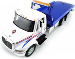 2008 International Durastar 4400 Flatbed Truck - Miller Towing (Jada Toys) 1/24