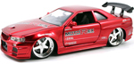 2002 Nissan Skyline GTR (R34) Candy Red (DUB City) 1/24