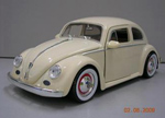 1959 VW Beetle - Beige (Jada Toys Showroom Floor) 1/24