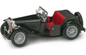 1947 MG TC "Midget" - Black w/ Leather Seats (YatMing) 1/18