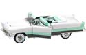 1955 Packard Caribbean - Green w/ White (YatMing) 1/18