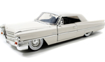 1963 Cadillac DeVille - Milk White (Jada Toys Showroom Floor) 1/24