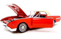 1962 Ford Thunderbird Sports Roadster - Red (Welly) 1/18