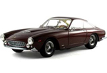 1963 Ferrari 250 GT Berlinetta Lusso Steve McQueen - Metallic Maroon (Hot Wheels Elite) 1/18