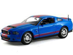 2010 Shelby Mustang GT500 - Blue (Shelby Collectibles) 1/24