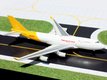 Boeing 747-400BCF "Kalitta/DHL" (N743CK) (GeminiJets) 1/400