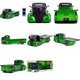 1947 Ford COE Flatbed W/ Tire Rack - Green (Jada Toys) 1/24