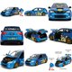 2012 Subaru Impreza WRX STI w/Sonic The Hedgehog (Jada Toys) 1/24