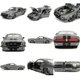 1967 Shelby GT500 - Silver (Jada Toys) 1/24