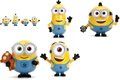 MINIONS Diecast Metal Figure 4-Pack  Diecast Figure (Jada Toys) 1/24