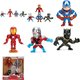 Marvel Diecast Metal Figure 4-Pack  Diecast Figure (Jada Toys) 1/24